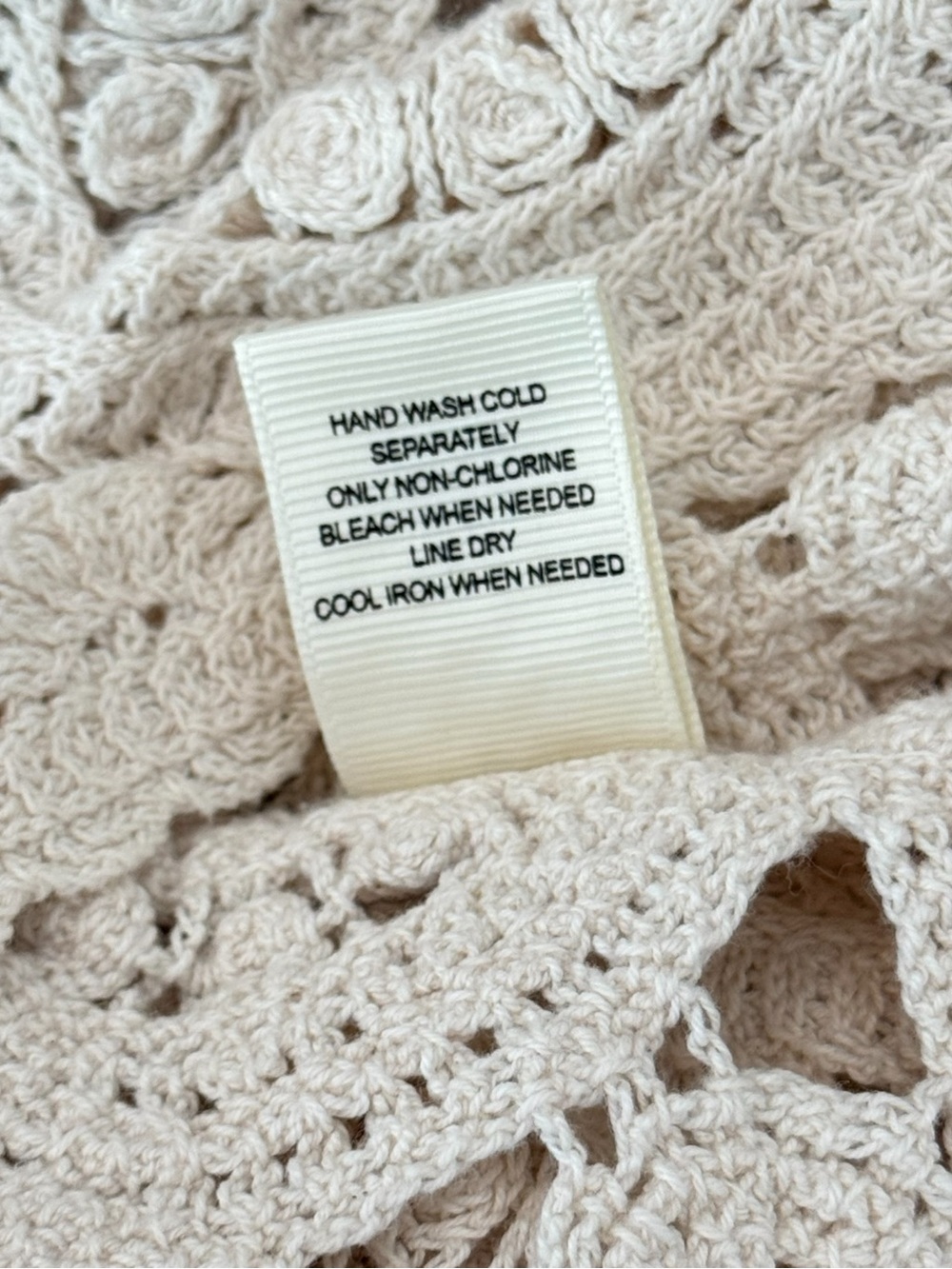 Crocheted Top (L) - Picture 5 of 5